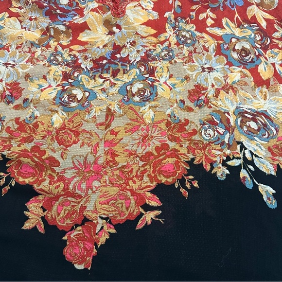 Free People Intimately Women’s Medium Floral Haze Printed Lace Mini Slip Dress - Picture 14 of 14